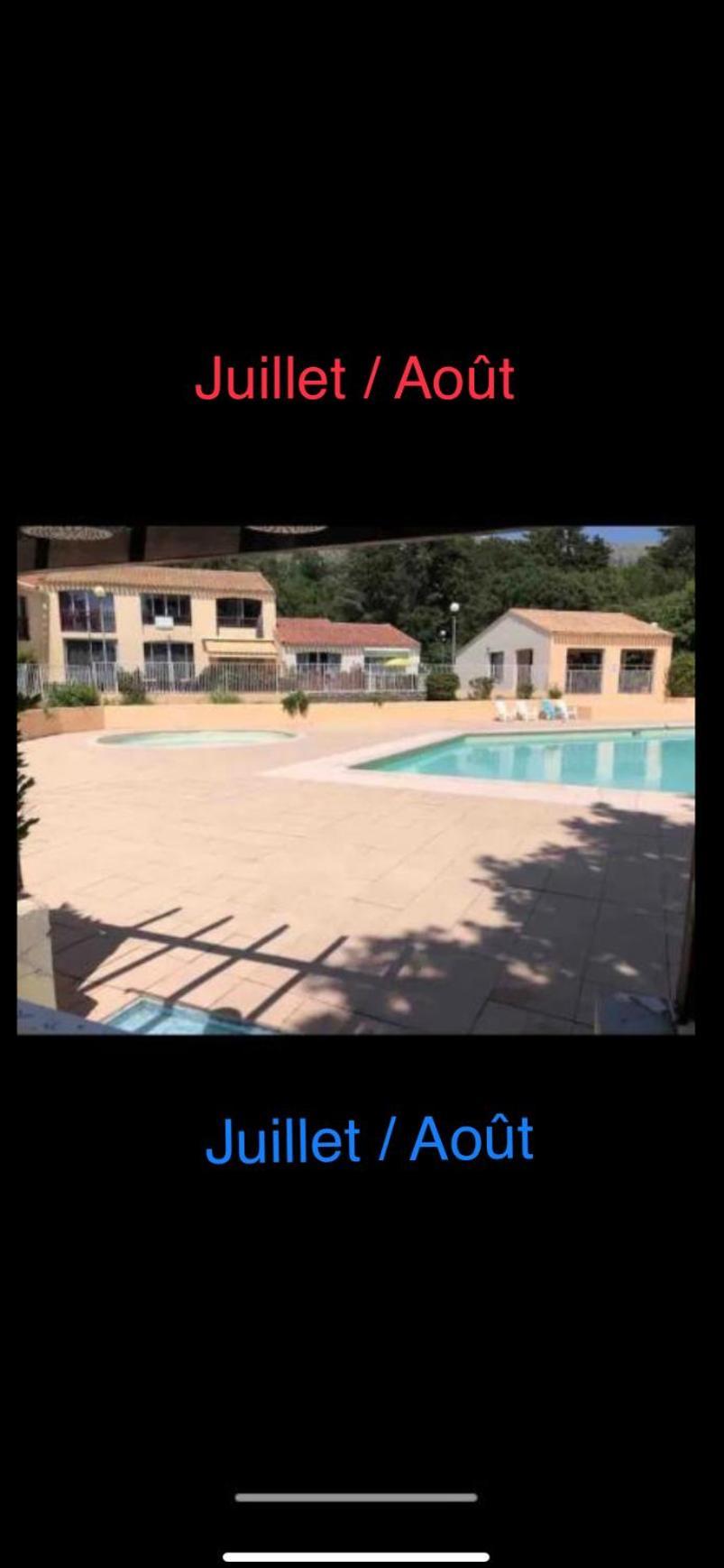 Maisonnette Dans Belle Residence Saint-Vallier-de-Thiey Eksteriør billede
